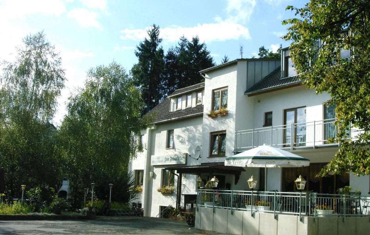 Waldpension Zum Felsenkeller Lichtenfels-Sachsenberg Exterior foto